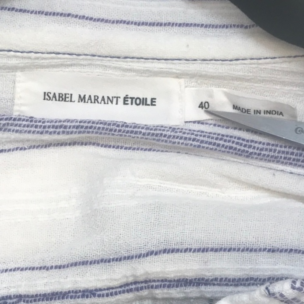 Isabel Marant Etoile Cotton Button Up - image 2